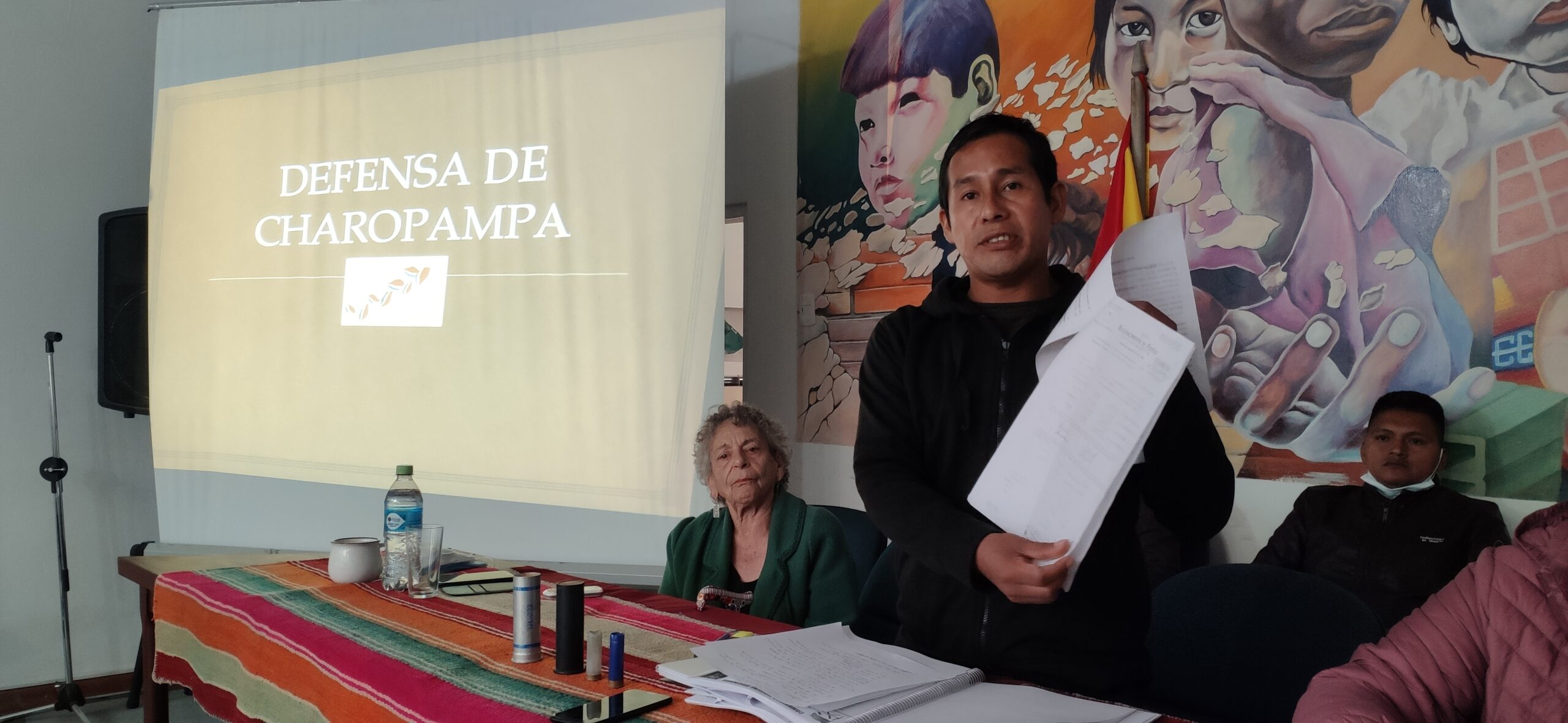 Comunarios de Charopampa presentan acción popular para demandar consulta previa por explotación minera